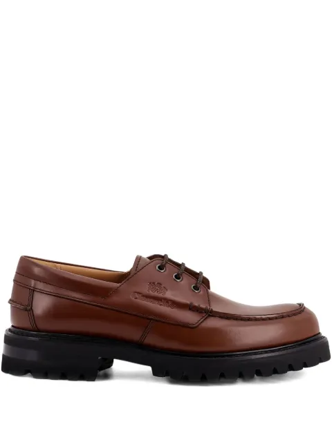 Church's lace-up leather boat shoes Brown EEC4219NI