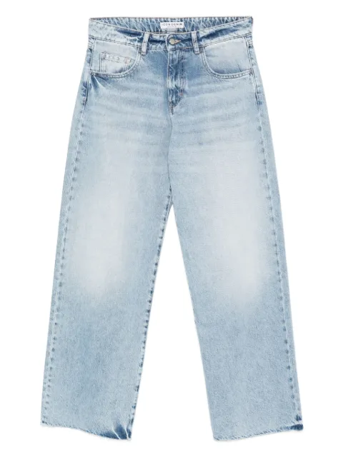 ICON DENIM frayed-edges jeans Blue BEA