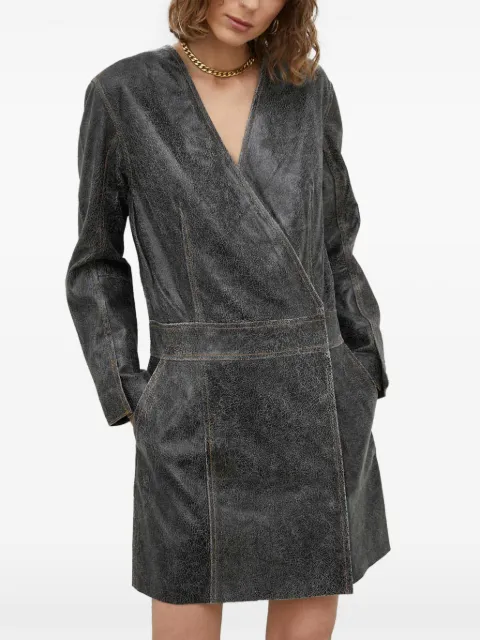Day Birger Et Mikkelsen V-neck mini dress Grey 2234526663