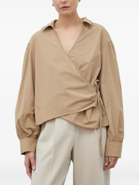 Day Birger Et Mikkelsen tie-detail top Neutrals 2232130230