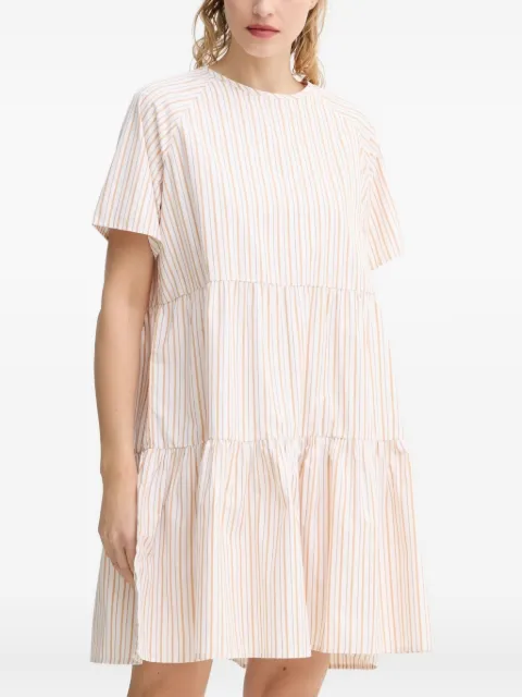 Day Birger Et Mikkelsen striped tiered dress White 2252128245
