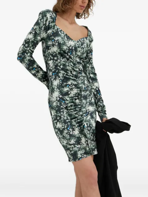 Day Birger Et Mikkelsen ruched long-sleeve dress Black 2234227372