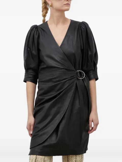 Day Birger Et Mikkelsen puff-sleeve ring dress Black 2232526613