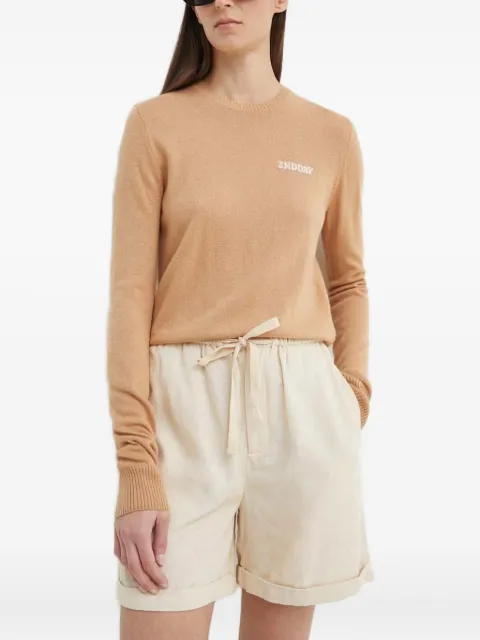 Day Birger Et Mikkelsen logo-knit sweater Neutrals 2000340408