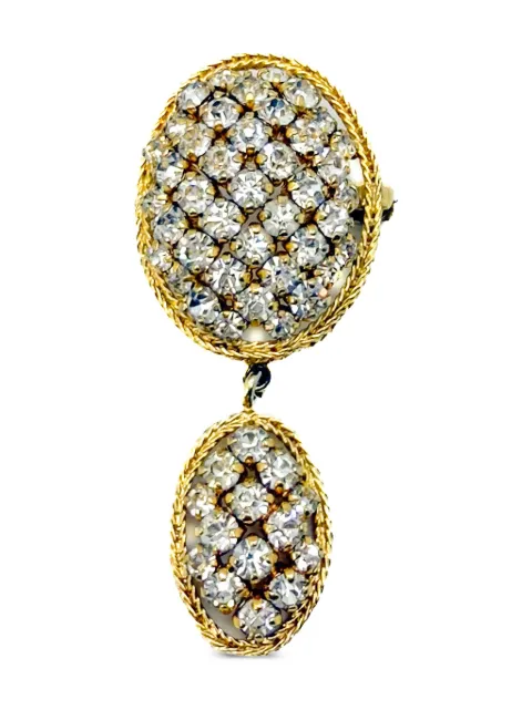 Christian Dior Pre-Owned 1961 Lattice brooch Gold DIORLATTICEBRO