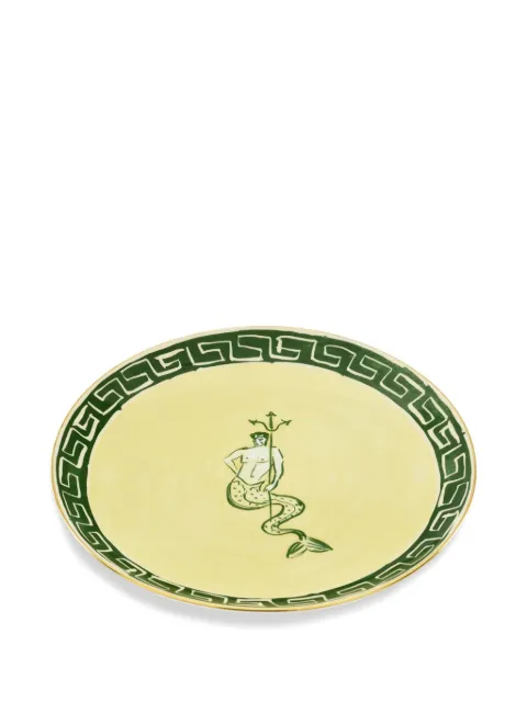 GINORI 1735 triton plate (33cm) Yellow 020RG00FPT000LX0330G00135000