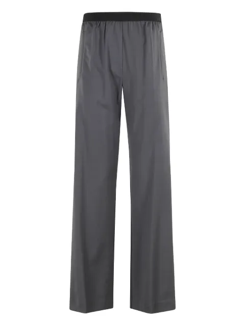 Tela elastic-waistband wide-leg trousers Grey 140265010511097