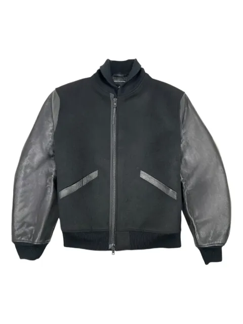 Y-3 x Yohji Yamamoto ribbed bomber jacket JX7338