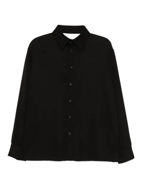 Quetsche pearl-embellished shirt Black QAW24T21