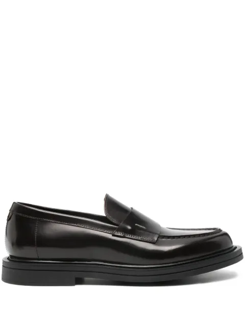 The Antipode leather penny loafers Black JACOB843COLLEGE