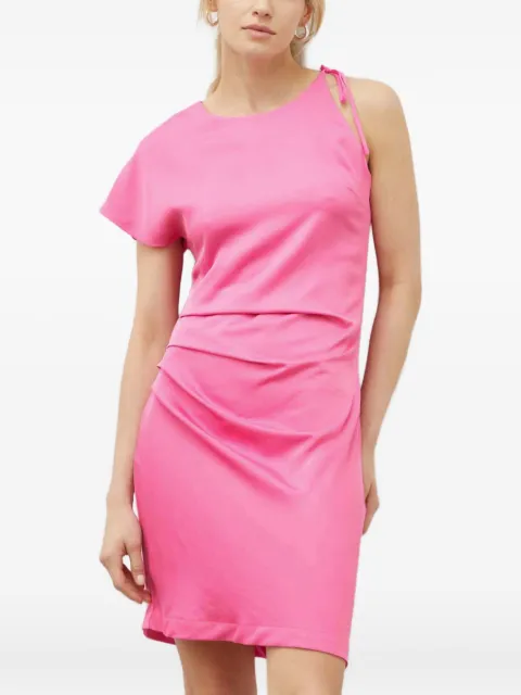 Day Birger Et Mikkelsen tie-detailed draped mini dress Pink 2242126218