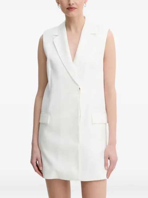 Day Birger Et Mikkelsen notched-lapel sleeveless dress White 2252127126