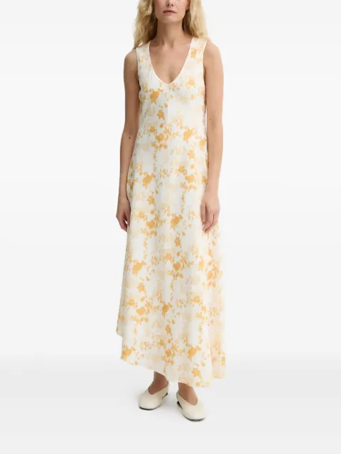 Day Birger Et Mikkelsen V-neck floral-print maxi dress Neutrals 2252126286