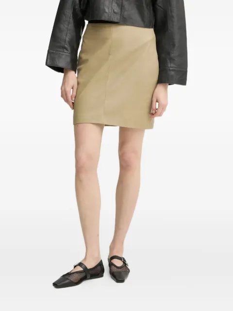 Day Birger Et Mikkelsen zipped mini skirt Neutrals 2252552642