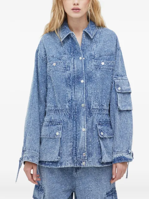 Day Birger Et Mikkelsen drawstring-waist denim jacket Blue 2241717953
