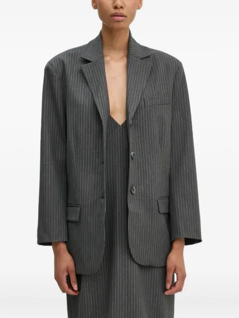 Day Birger Et Mikkelsen pinstripe button blazer Grey 2245115170