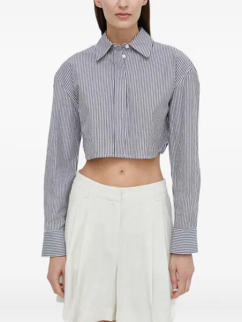 Day Birger Et Mikkelsen striped cropped shirt Blue 2242130276