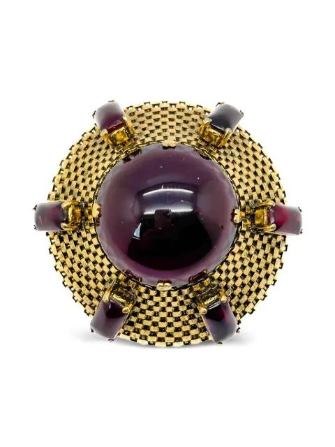 Christian Dior Pre-Owned 1963 Sputnik amethyst-embellished brooch Gold DIORSPUTNIKBRO