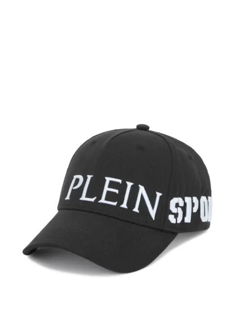 Plein Sport embroidered-logo baseball cap Black AAEAMAC0774STE003N