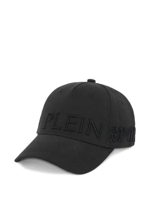 Plein Sport logo baseball cap Black AAEAMAC0774STE003N
