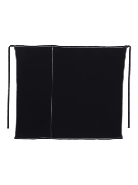 Baserange Brig wrap skirt Black SSBRCRAU25