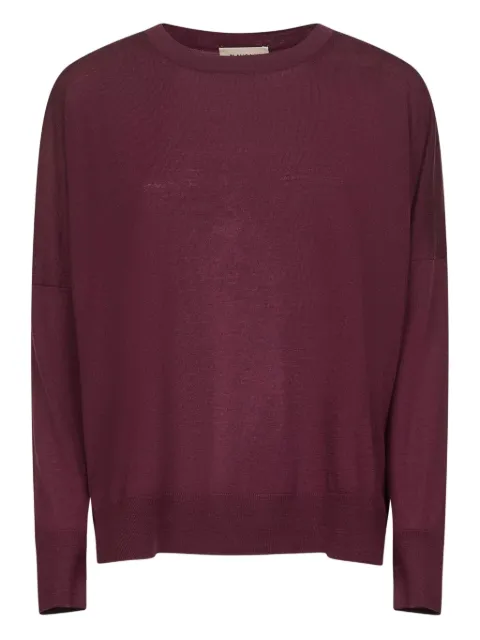 Blanca Vita crew-neck sweater Red 4323014730288