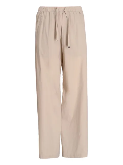Herno drawstring straight-leg trousers Neutrals PT00032DR12431