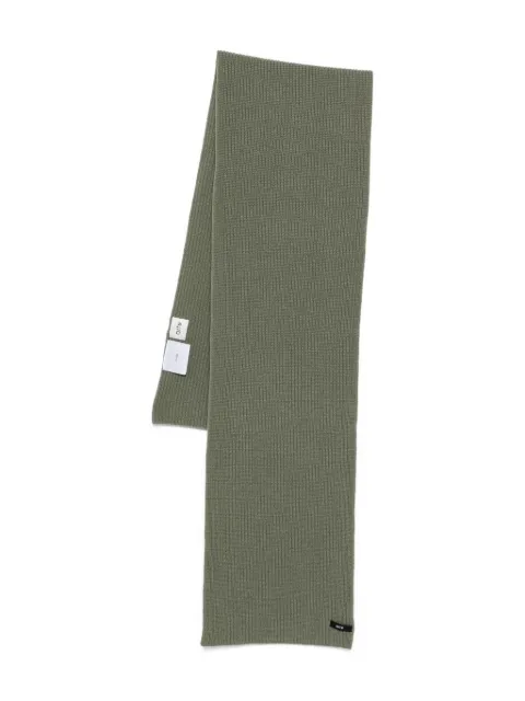 Arte Antwerp ribbed-knit scarf Green AW25179AC