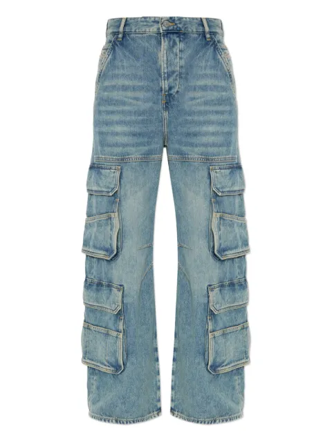 Diesel multi-pocket cargo jeans Blue A133170DBCX