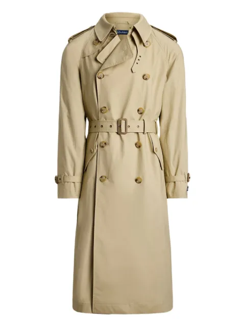 Polo Ralph Lauren double-breasted trench coat Neutrals 715973257001