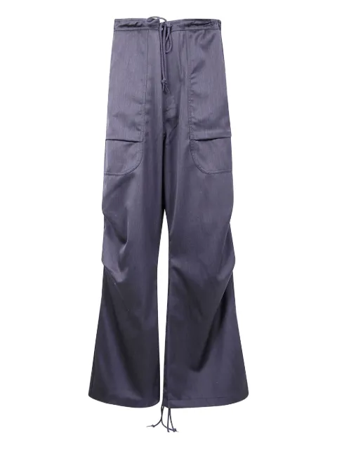 ENTIRE STUDIOS drawstring cargo-pocket trousers Grey ESUW253027GR