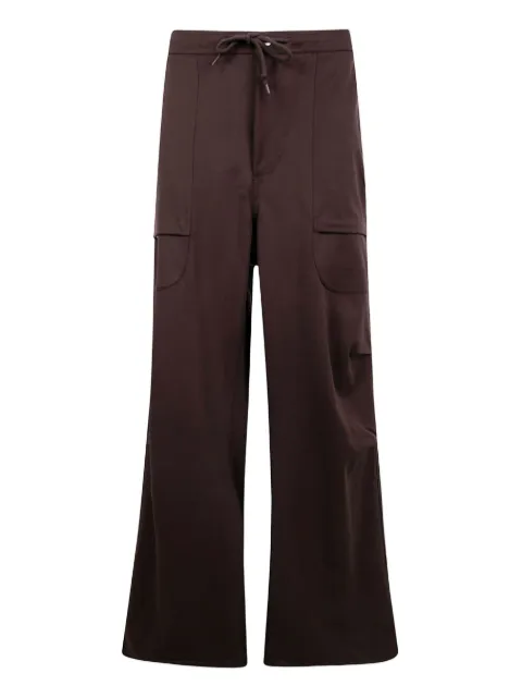 ENTIRE STUDIOS flap-pocket wool trousers Brown ESUW253027TB