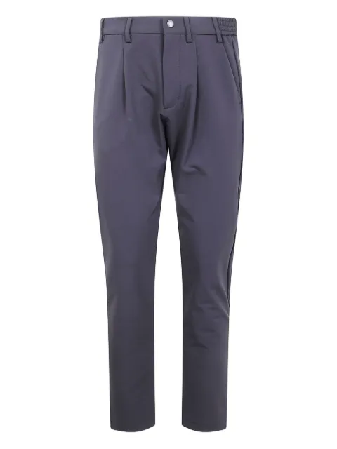 People Of Shibuya Kobra pleated-front trousers Black KOBRAPM937