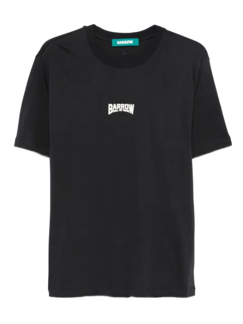 BARROW statue-print cotton T-shirt Grey F5BWUATH038