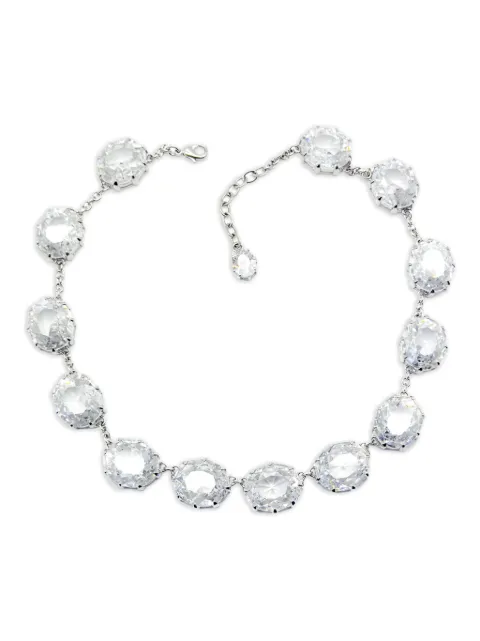 Jennifer Gibson Jewellery 2000s crystal rivière-style necklace Silver JGJRIVCRYSNKL