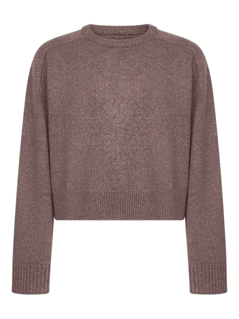 LouLou de Saison wool sweater Brown BRUZZILDSTAUPEMELANGE