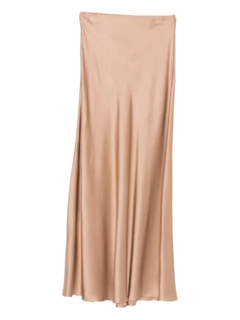 Ottod'Ame bias-cut satin skirt Neutrals FVADN6148