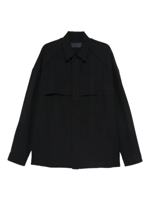 Juun.J panelled shirt Blue JC5964P05R
