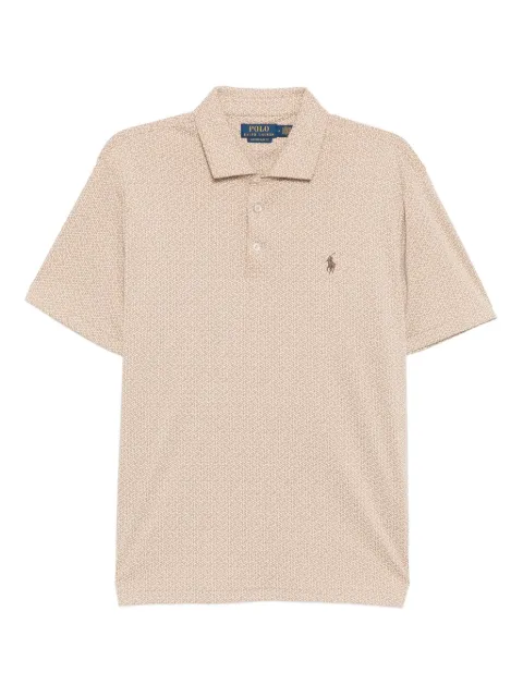 Polo Ralph Lauren logo-embroidered polo shirt Neutrals 710971061001