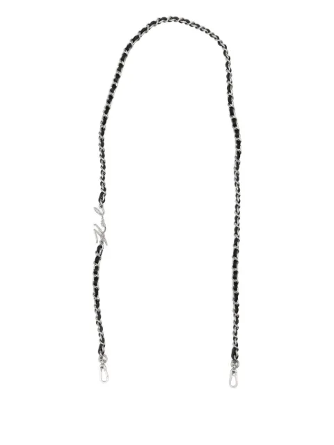 Karl Lagerfeld K/Signature chain strap Black A4W500041AV