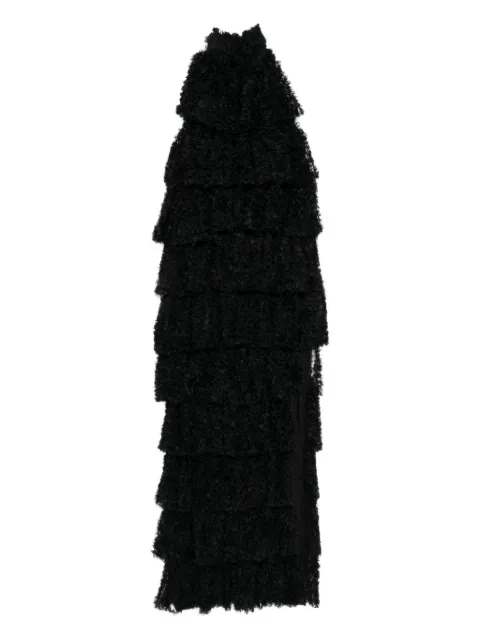 Karl Lagerfeld Studio ruffled dress Black A4W13062999