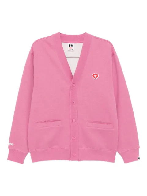 AAPE BY *A BATHING APE® button-up cardigans Pink ASWC353XBP