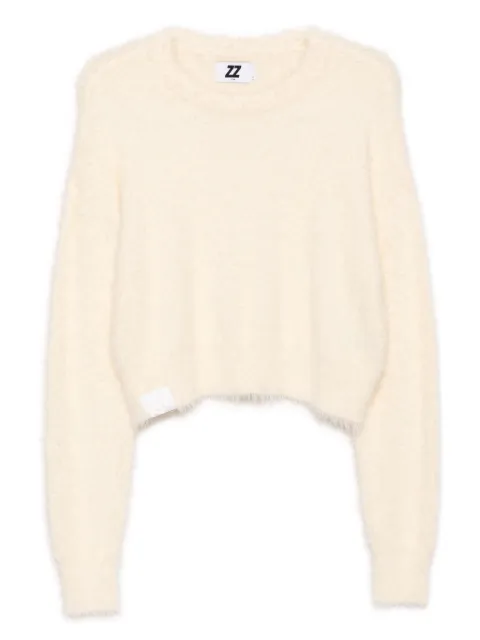 izzue brushed jumper Neutrals IZXKNW00492X