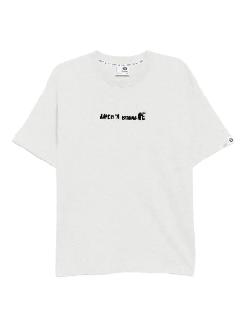 AAPE BY *A BATHING APE® short sleeves T-shirt Grey ATE1755XAP