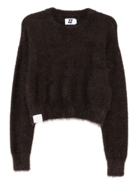 izzue brushed jumper Brown IZXKNW00492X