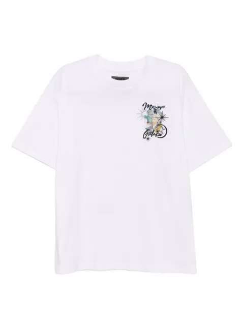 Musium Div. Van Gogh print T-shirt White MMUTEM00959X