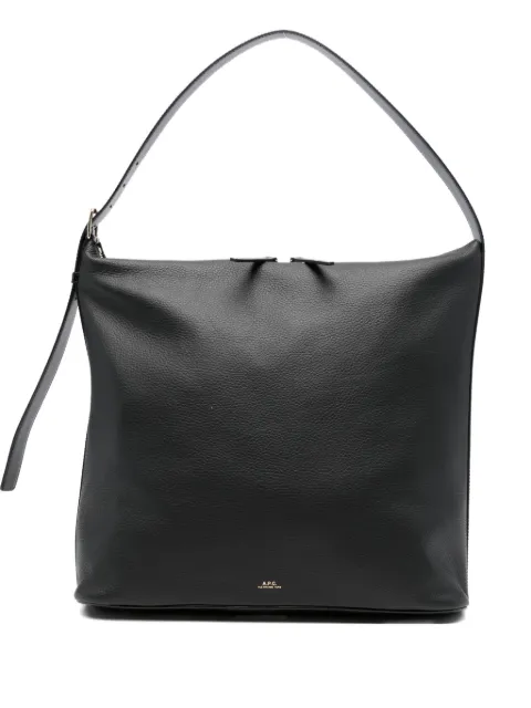 A.P.C. zip-top tote bag Black PXCBLF67029