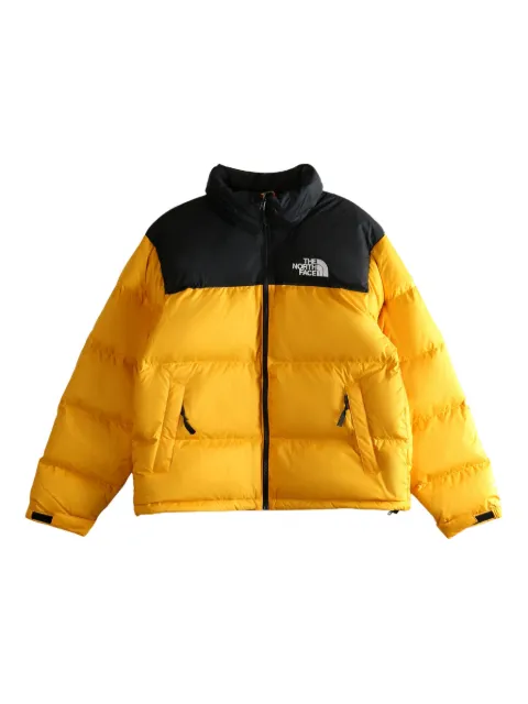 The North Face 1996 Retro Nuptse colour-block puffer jacket Yellow NF0A3C8DZU31