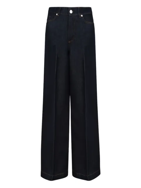 Nine In The Morning wide-leg cotton jeans Blue 9FW25LPE10U86