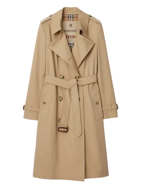 Burberry long Chelsea Heritage trench coat Neutrals 8117240